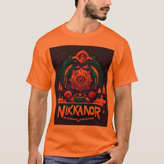 "チップシック：ボードゲームがファッションを満たす場所" Tシャツ (正面)