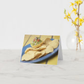 チップスカード付きグアカモレ カード (黄色い花)