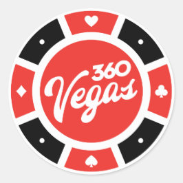 チップスローバックロゴ ラウンドシール