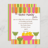 チップス&サルサ 招待状 (正面/裏面)