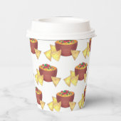 チップスChili Con Queo Blanco Nachosチーズディップ 紙コップ (裏面)