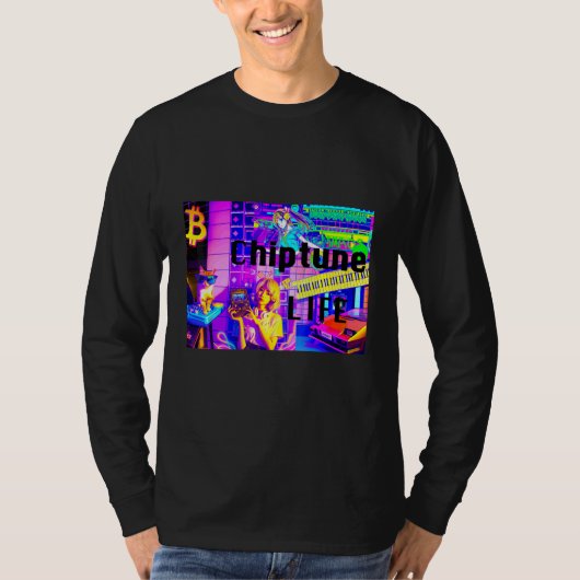 チップチューンライフ Tシャツ (正面)