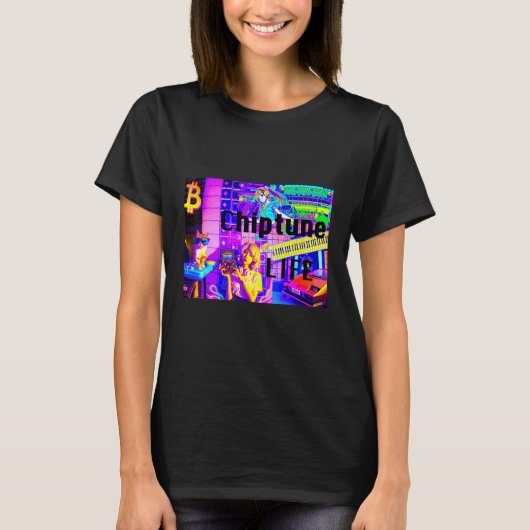 チップチューンライフ Tシャツ (正面)