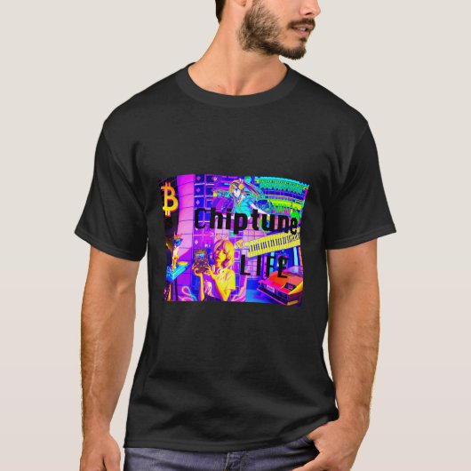 チップチューンライフ Tシャツ (正面)