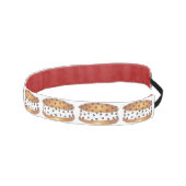 チップチョコレートチップクッキーアイスクリームサンドイッチ アスレチックヘッドバンド (右)