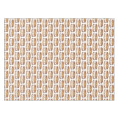 チップチョコレートチップクッキーアイスクリームサンドイッチ テーブルクロス (正面(横))