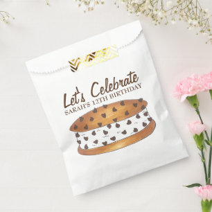 チップチョコレートチップクッキーアイスクリームサンドイッチ フェイバーバッグ