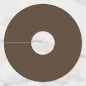 チップチョコレートチップクッキーアイスクリームサンドイッチ ワイングラスタグ (裏面)