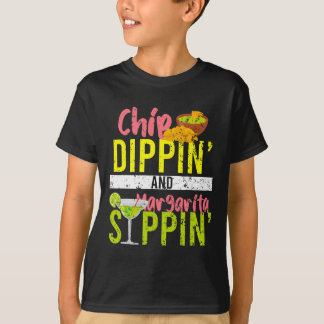 チップディピン及びマルガリタシピンシンコデマヨ Tシャツ