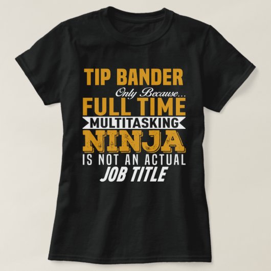 チップバンダー Tシャツ (デザイン正面)