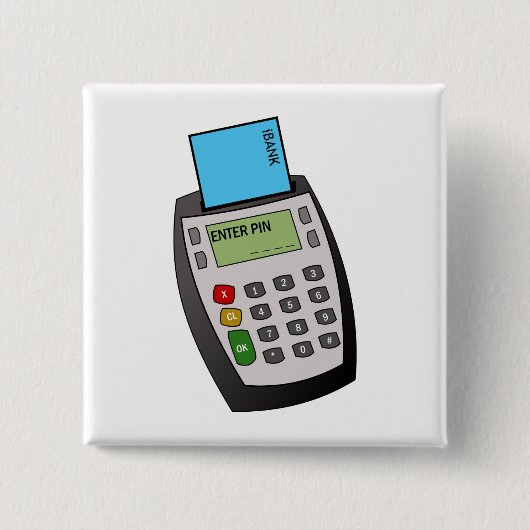 チップピンマシン 缶バッジ (正面)