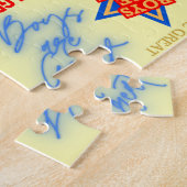 チップボードジグソーパズル ジグソーパズル (側面)