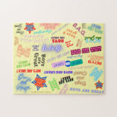 チップボードジグソーパズル ジグソーパズル (横)