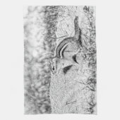 チップマンクスケッチ キッチンタオル (縦)