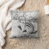 チップマンクスケッチ クッション (ブランケット)