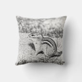 チップマンクスケッチ クッション (裏面)