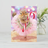 チップマンク プラム フェアリー 招待状 (スタンド正面)