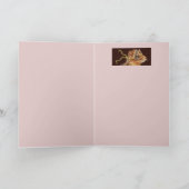 チップムンクのカードをトリッキーで書く カード (内部)