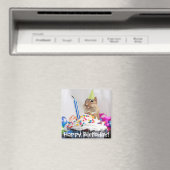 チップムンク誕生祝い マグネット (インサイチュ (食洗機))