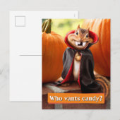 チップムンク・ヴァンパイア インビテーションポストカード (正面/裏面)