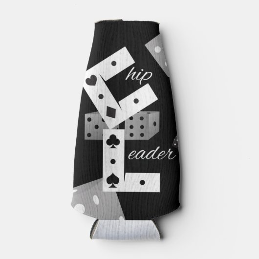 チップリーダー®サイコロ ボトルクーラー (正面)