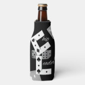 チップリーダー®サイコロ ボトルクーラー (ボトル正面)