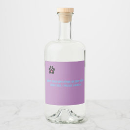 チップ上に貼り付けるバッグラベル/飲料箱/パウチラベル リキュールボトルラベル