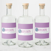 チップ上に貼り付けるバッグラベル/飲料箱/パウチラベル リキュールボトルラベル (ボトル)