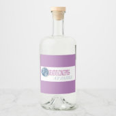 チップ上に貼り付けるバッグラベル/飲料箱/パウチラベル リキュールボトルラベル (正面)