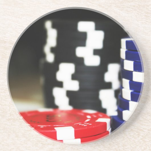 チップ賭博カジノウィンゲームラッキーリスクベット コースター (正面)