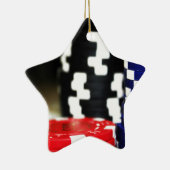 チップ賭博カジノウィンゲームラッキーリスクベット セラミックオーナメント (右)