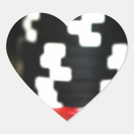 チップ賭博カジノウィンゲームラッキーリスクベット ハートシール