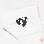 チップ賭博カジノウィンゲームラッキーリスクベット ハートシール (封筒)