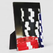 チップ賭博カジノウィンゲームラッキーリスクベット フォトプラーク (側面)