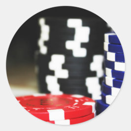 チップ賭博カジノウィンゲームラッキーリスクベット ラウンドシール