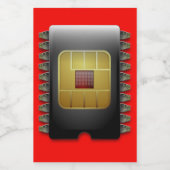 チップ食品容器ラベル フードラベル (シングルラベル)