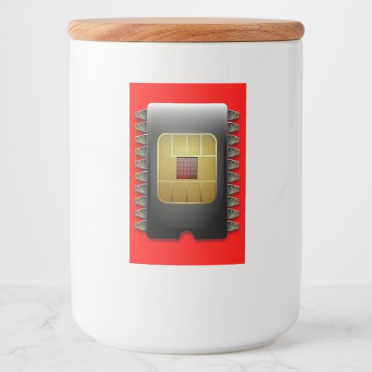 チップ食品容器ラベル フードラベル (正面)