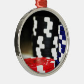 チップ ギャンブル カジノ 勝ち ゲーム 運 リスク 賭け メタルオーナメント (右)