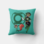 チップ&グリーンランタン クッション (裏面)