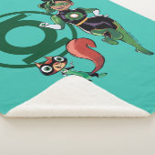 チップ&グリーンランタン シェルパブランケット (3/4)