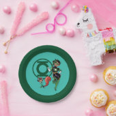 チップ&グリーンランタン ペーパープレート (パーティー)