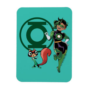 チップ&グリーンランタン マグネット