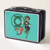 チップ&グリーンランタン メタルランチボックス (裏面)