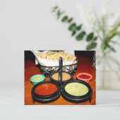 チップ&サルサ ポストカード (スタンド正面)