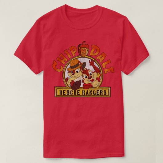 チップnデールヴィンテージ tシャツ (デザイン正面)