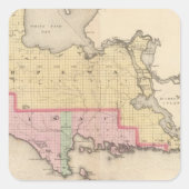 チッペワカウンティマッキナックカウンティミシガン スクエアシール (正面)