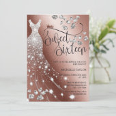 チッモダンクバラ金ゴールドグリッタースウィート16 招待状 (スタンド正面)