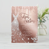 チッモダンクバラ金ゴールドグリッターSweet sixteen 招待状 (スタンド正面)