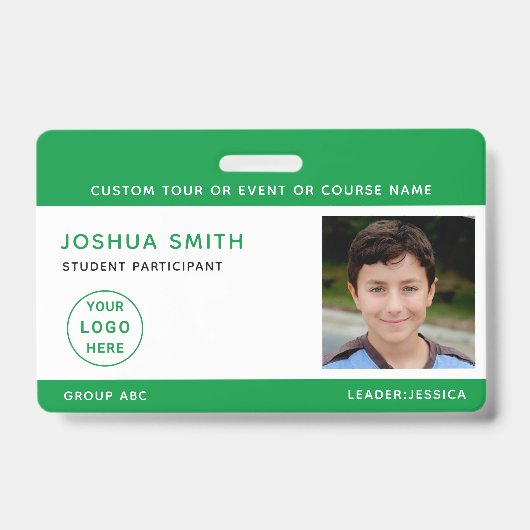 チッレンフォトIDバッジ音楽ツアー学校旅行 バッジ (正面)