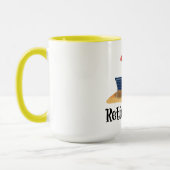 チッ退職したクオンビーチ マグカップ (左)